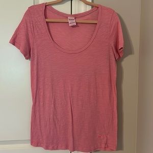 Victoria’s Secret pink, coral T-shirt